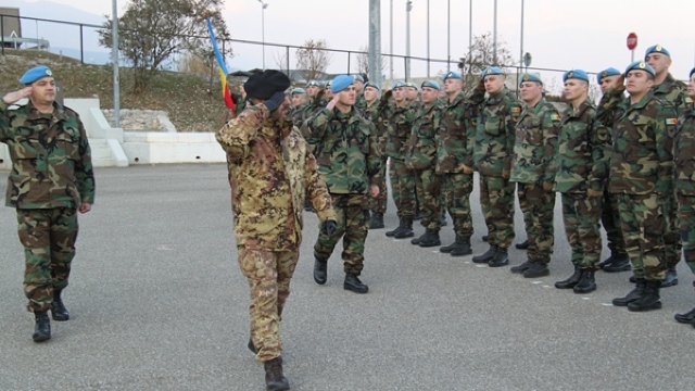 Cel de-al cincilea contingent al Armatei Naționale și-a încheiat misiunea în Kosovo