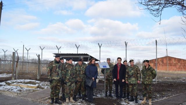 FOTO | Depozitul de armament de la Bulboaca, securizat cu bani europeni