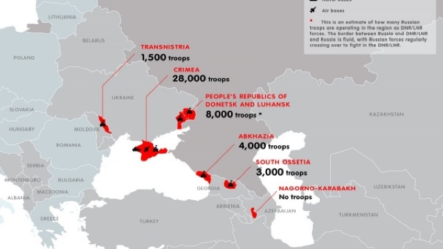 INFOGRAFIC | Câți militari are Rusia în Transnistria. Harta unui europarlamentar 