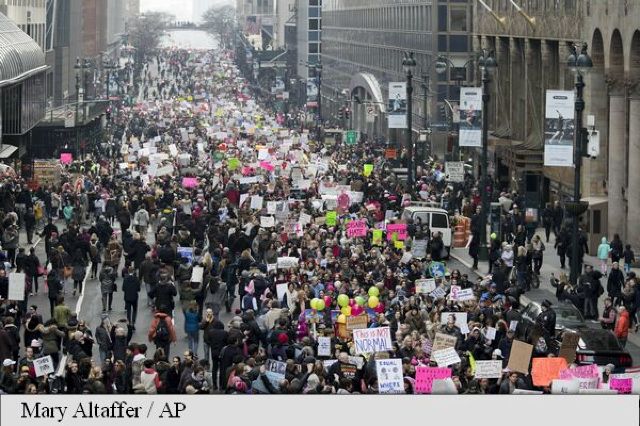 Proteste anti-Trump | Primul președinte american care a scos milioane de oamenii în stradă din prima zi de mandat - FOTO