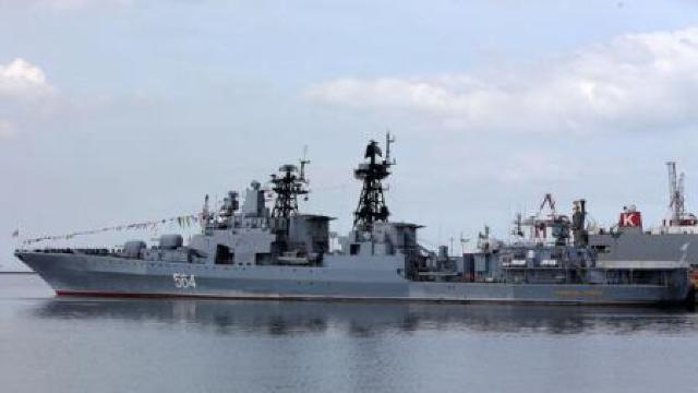 Două nave rusești au sosit într-o vizită de curtoazie în Filipine