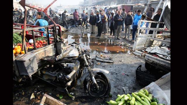 Victime în urma exploziei unei bombe în capitala irakiană, Bagdad