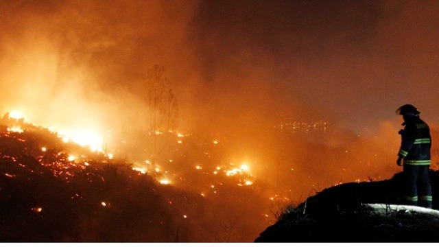 Incendii de vegetație în Chile