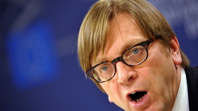 Guy Verhofstadt și-a anunțat oficial candidatura la președinția Parlamentului European