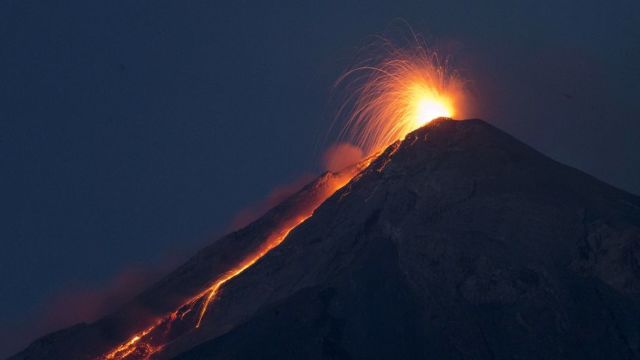 Vulcanul de Foc din Guatemala intră în erupție pentru prima dată în acest an 