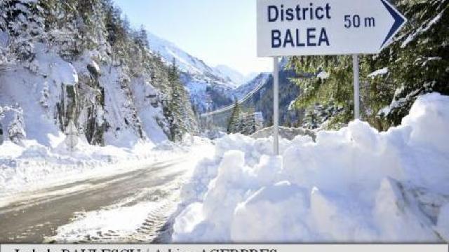 România | Turiștii se bucură de un strat de zăpadă de 169 cm la Bâlea Lac și de 71 cm în stațiunea Păltiniș 