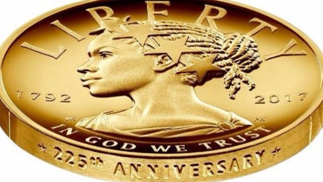 Lady Liberty de pe moneda Statelor Unite va fi, în premieră, o femeie de culoare