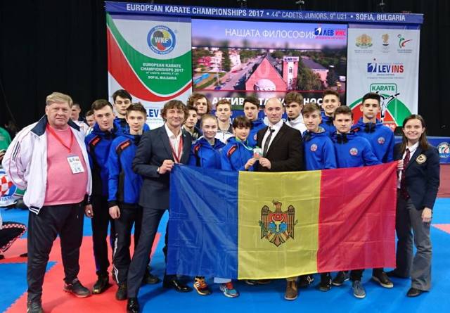 Republica Moldova a obținut o medalie de aur la campionatele europene de karate 