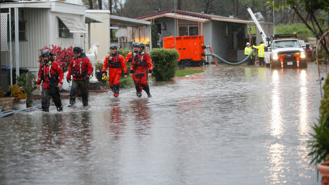 FOTO | Inundații devastatoare în orașul californian San Jose
