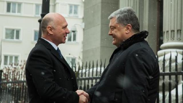 Pavel Filip s-a întâlnit cu Președintele Ucrainei, Petro Poroșenko