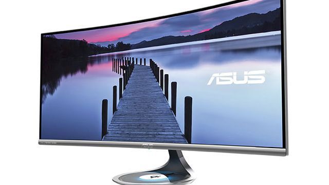 ASUS a lansat un monitor elegant cu panou ultra-wide curbat