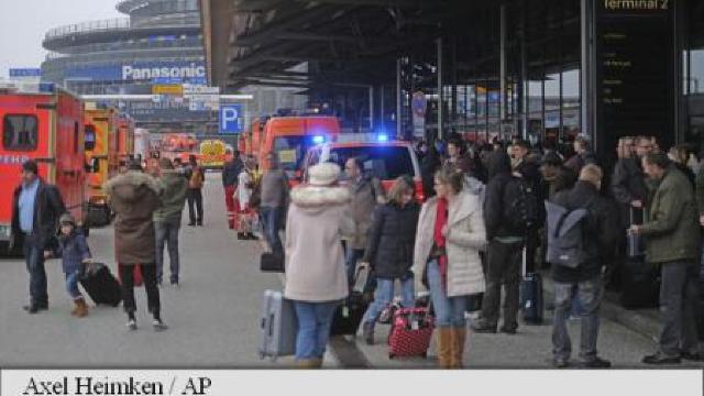 Aeroportul din Hamburg a fost închis temporar din cauza unei substanțe iritante (FOTO)