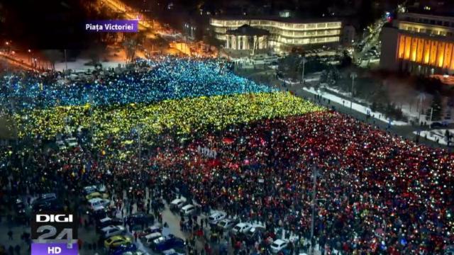”Lecția românească de democrație” (Revista presei)