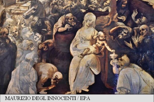Una dintre capodoperele lui Leonardo da Vinci va putea fi admirată din nou de către public la Florența