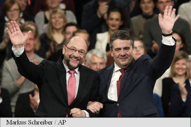 FOTO | Martin Schulz, ales lider al social-democraților germani cu 100% din voturi
