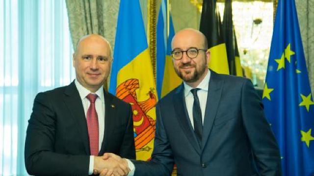 Premierii Pavel Filip și Charles Michel pledează pentru consolidarea relațiilor moldo-belgiene