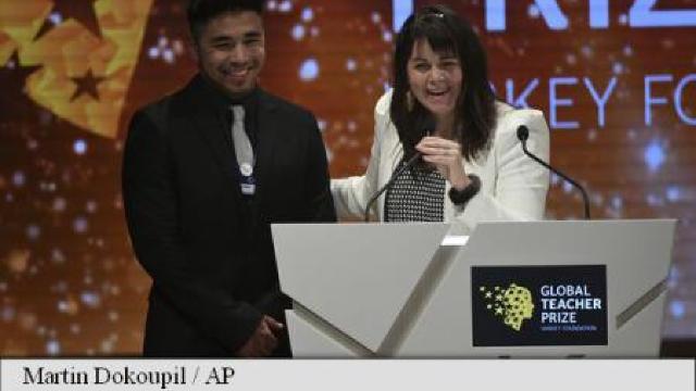 O profesoară canadiană care lucrează într-un sat inuit izolat este laureată a Global Teacher Prize 2017
