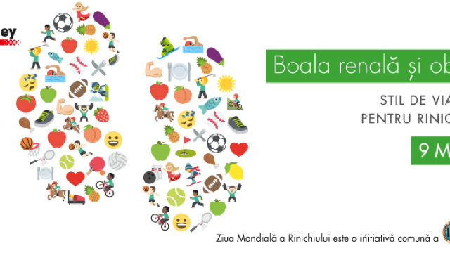 Ziua mondială a rinichiului: „Stil de viață sănătos pentru rinichi sănătoși”