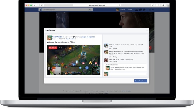 Facebook acceptă acum livestream-uri de pe PC de la toți utilizatorii