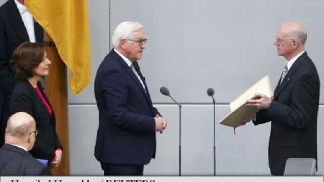 Frank-Walter Steinmeier a depus jurământul în funcția de președinte al Germaniei