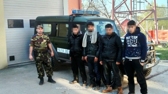 51 de migranți au încercat să intre ilegal în România