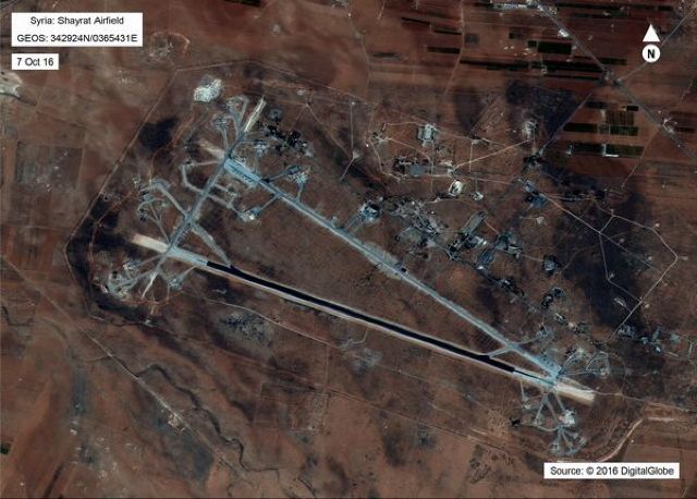 Ce se știe despre bombardamentul asupra bazei aeriene siriene lovite vineri de rachete americane