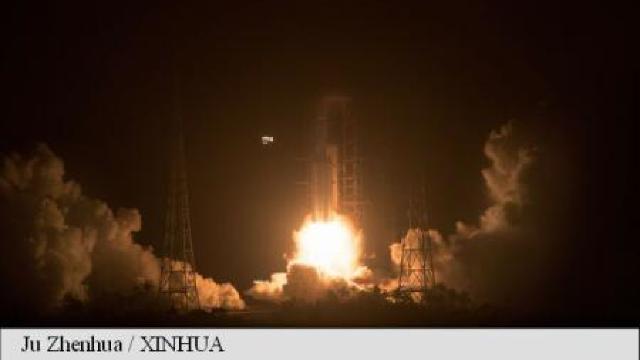 China a lansat prima sa navă spațială de marfă - „Nava celestă”