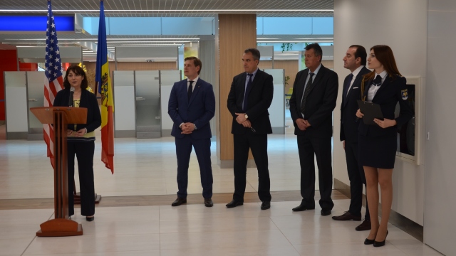 Sistem de detectare a pericolului radiologic și nuclear de ultimă generație, inaugurat pe aeroportul din Capitală (FOTO)