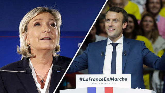 Alegeri Franța | Emmanuel Macron și Marine Le Pen conduc în continuare în sondaje 