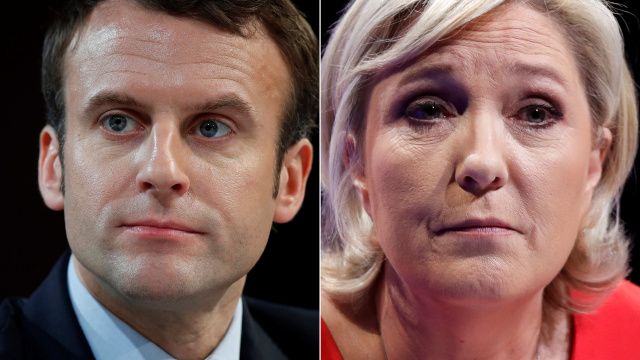 Alegeri prezidențiale în Franța: Emmanuel Macron, mai convingător decât contracandidata sa, Marine Le Pen, în dezbaterea televizată