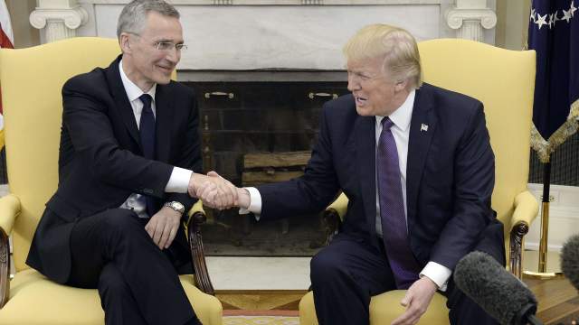 VIDEO | România, subiect de discuție în cadrul conferinței de presă Donald Trump – Jens Stoltenberg