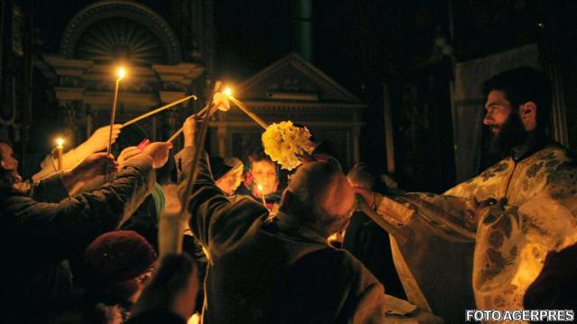Slujba Învierii, la Catedrala Patriarhală din București, va fi transmisă în această noapte la Radio Chișinău