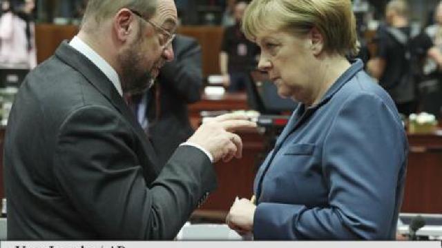 Angela Merkel și Martin Schulz se vor confrunta într-o unică dezbatere televizată la 3 septembrie
