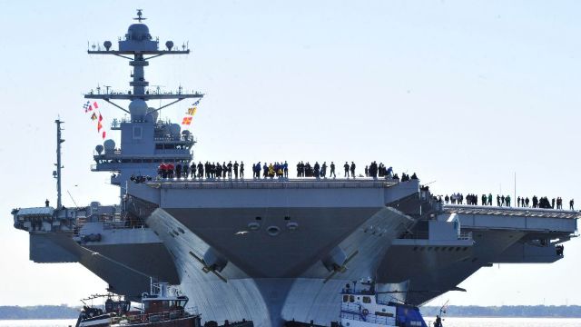 Cea mai mare și mai scumpă navă de război din lume a intrat în perioada testelor