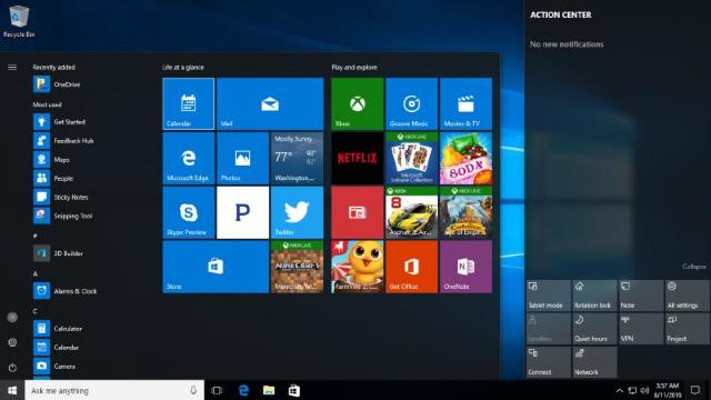 Windows 10 va putea fi configurat prin comandă vocală
