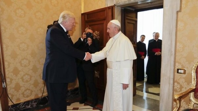 Papa Francisc și Donald Trump s-au întâlnit la Vatican