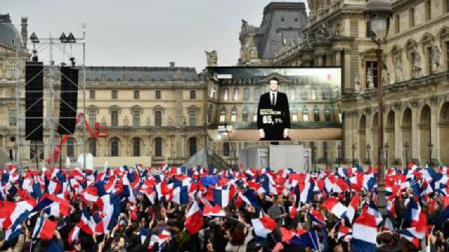 Alegeri în Franța | Emmanuel Macron promite „o nouă pagină în istorie”
