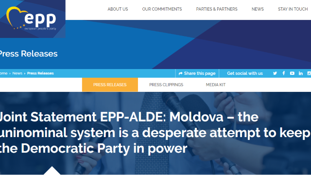 Cele mai mari grupuri politice europene și mondiale comentează inițiativa PDM privind votul uninominal