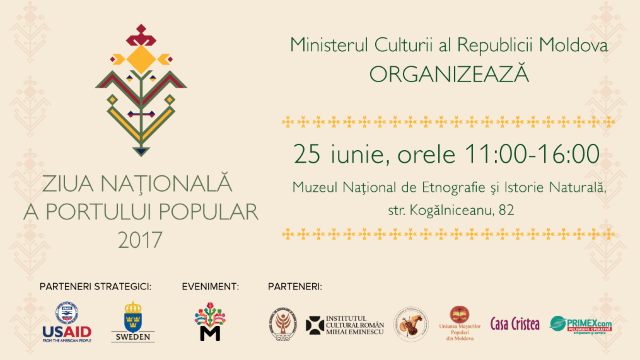Invitație la Ziua Portului Popular în Republica Moldova