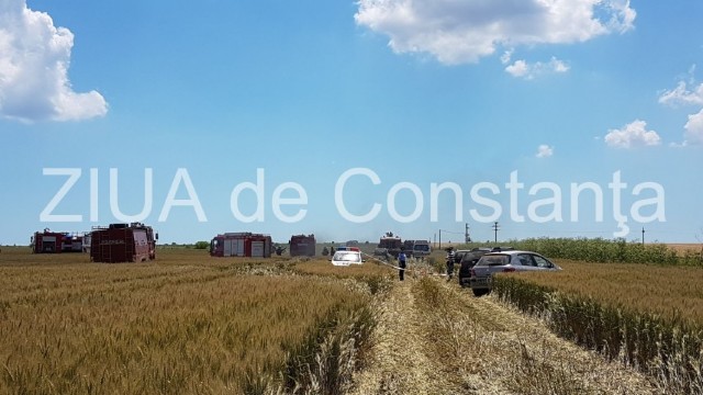 VIDEO | Un avion militar s-a prăbușit la câțiva kilometri de Aeroportul Mihail Kogălniceanu din România