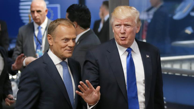 Donald Tusk, apel pe Twitter către Donald Trump: Nu scoateți SUA din Acordul de la Paris, „nu schimbați climatul (politic) în rău”