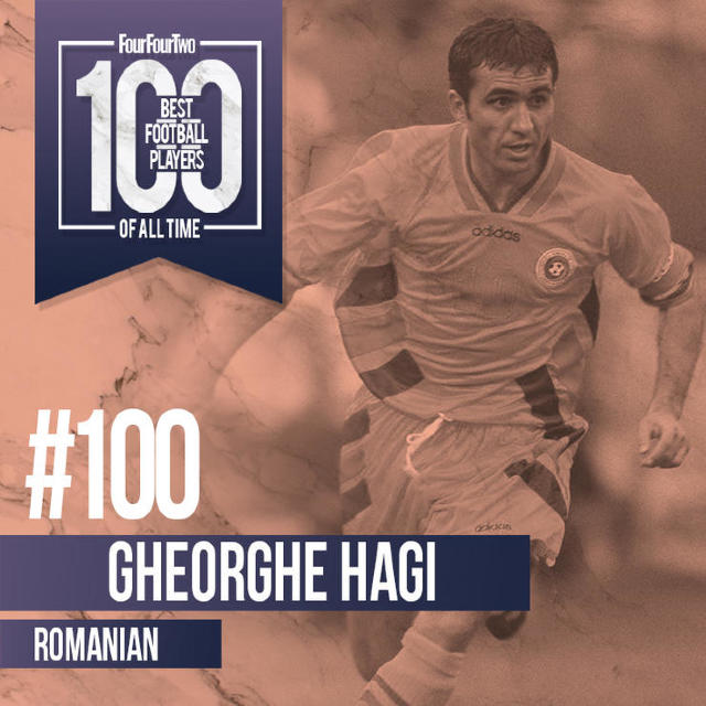 Gică Hagi a fost inclus între cei mai buni 100 de fotbaliști din istorie