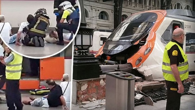 Un român a fost rănit în accidentul feroviar din Barcelona