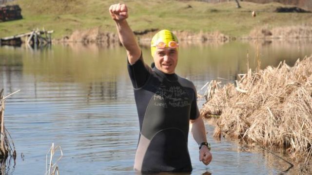 Avram Iancu a ajuns la Budapesta, după 1.210 km înot pe Dunăre

