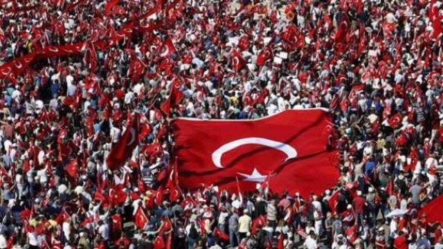 Turcia | Sute de mii de persoane au participat la un miting față de regimul președintelui Erdogan