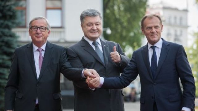 VIDEO | Petro Poroșenko, la finalul summitului UE-Ucraina: Ne-am pronunțat în mod clar pentru parcursul european