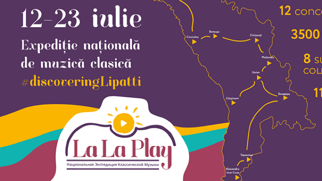 „La La Play” - expediție națională de muzică clasică cu Moldovan National Youth Orchestra