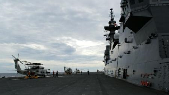 Nave militare chineze au intrat în apele teritoriale ale Japoniei, într-o zonă locuită
