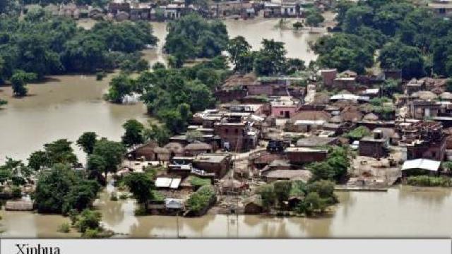 Bilanțul inundațiilor din statul indian Bihar a ajuns la 253 de victime 