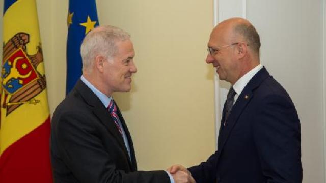 Pavel Filip s-a întâlnit cu Șeful Misiunii OSCE în Republica Moldova, Michael Scanlan